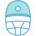 Cricket Helm Torwarthelm Symbol