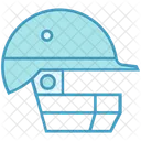 Cricket Helm Torwarthelm Symbol
