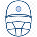 Cricket Helm Torwarthelm Symbol