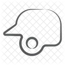 Helm Sporthelm Kopfbedeckung Symbol