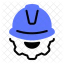 Helmet Construction Engineering Icon