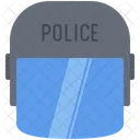 Helmet Law Police Icon