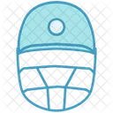 Cricket Helmet Keeper Helmet Icon