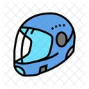 Protection Helmet Color Icon