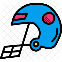 Helmet Icon - Download in Doodle Style