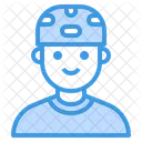 Helmet Skate Boy Icon