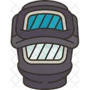 Helmet Welding Face Icon