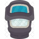 Helmet Welding Face Icon