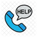 Help Assistance Call Center Icon