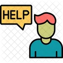 Help Support Hand Icon