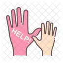 Help Supporting Hand Hands Icon