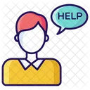 Help Employee Staff Icon