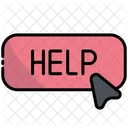 Help Button Click Icon