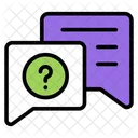 Help Chat Faq Customer Service Icon