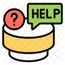 Help Chat Faq Customer Services Icon