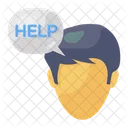 Help Chat Help Communication Help Message Icon
