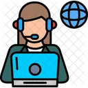 Help Desk Support Business Icon