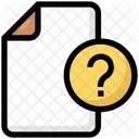 File Question Document Icon