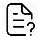 Help File Support File Question Icon