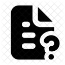 Help File Support File Question Icon