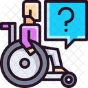 Disabled Cripple Disability Problem Icon