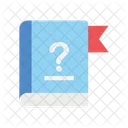 Help Guidance Book Question Answer Icon