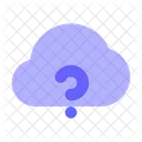 Help Support Cloud Icon