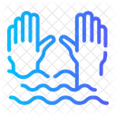 Water Fall Fear Icon