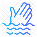 Water Fall Fear Icon