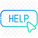Help Click Button Icon