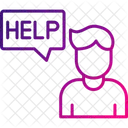 Help Support Hand Icon
