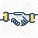 Helping Hand Together Helpful Icon