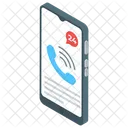 Helpline Customer Services Telecommunication Icon