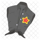 Hem Knot Shirt Clothing Icon