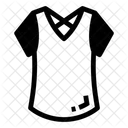 Hemd Kurzarmhemd V Ausschnitt Shirt Symbol