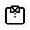 Hemd Kleidung Gefaltet Symbol