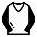 Hemd Langarmhemd V Ausschnitt Shirt Symbol