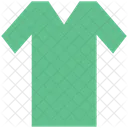 V Ausschnitt Hemd T Shirt Symbol