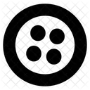 Stoffknopf Lochknopf Rundknopf Symbol