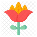 Hemerocallis carmesí  Icon