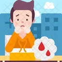 Hemophobia Fear Of Blood Icon