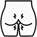 Hemorrhoid Anus Gluteus Icon