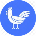 Hen Domestic Fowl Female Animal Icon