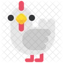 Hen Chicken Animal Husbandry Icon