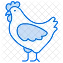 Hen Chicken Animal Icon