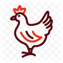 Hen Chicken Food Icon