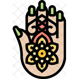 Henna  Icon