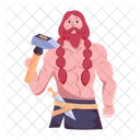 Hephaestus Medieval Warrior Medieval Man Icon