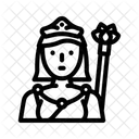 Hera Greek God Icon