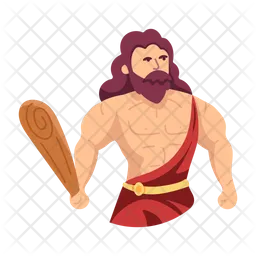 Heracles God  Icon